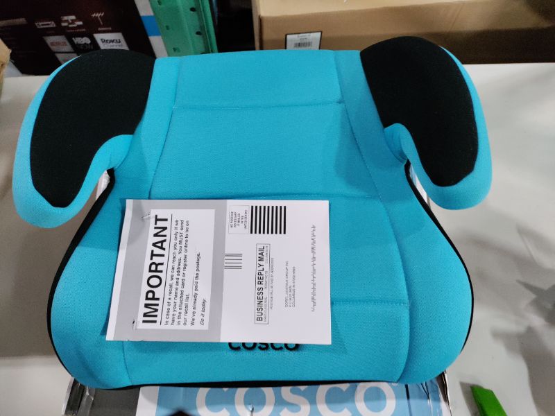 Photo 2 of Cosco Topside Backless Booster Car Seat, Turquoise