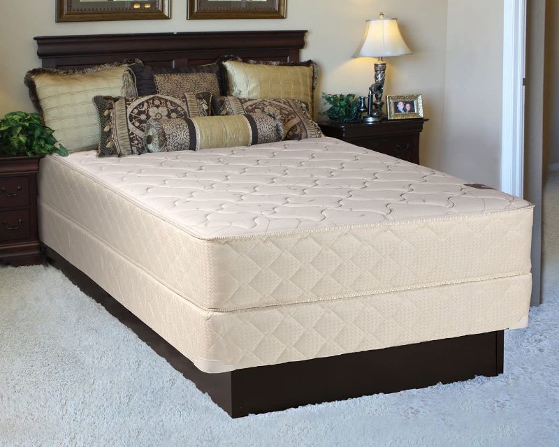 Photo 1 of Dream Solutions Comfort Rest Gentle Firm Full Size (54"x75"x10") Mattress and Box Spring Set - Fully Assembled, Orthopedic, Sleep System with Enhance Cushion Support and Longlasting
