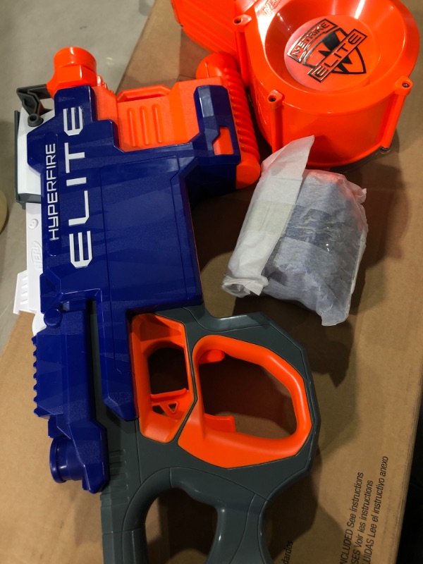 Photo 2 of NERF N-Strike Hyper Fire Toy (Amazon Exclusive) Frustration-Free Packaging