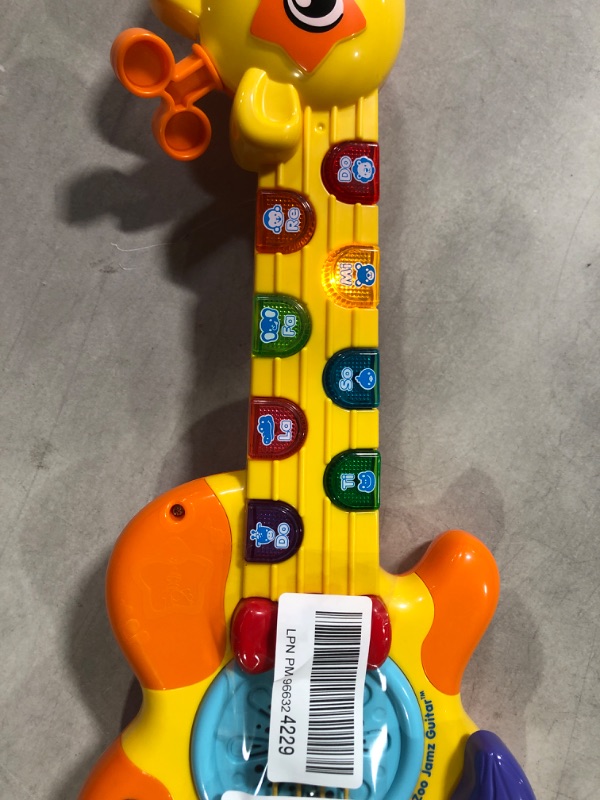 Photo 4 of VTech Zoo Jamz Guitar (Frustration Free Packaging) , Yellow