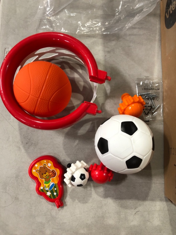 Photo 4 of VTech Smart Shots Sports Center Amazon Exclusive (Frustration Free Packaging), Red Red Frustration Free Packaging