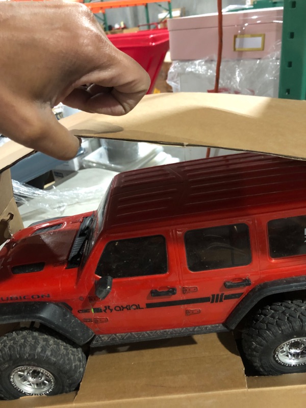 Photo 3 of Axial 1/10 SCX10 III Jeep JLU Wrangler with Portals RTR, Orange, AXI03003T2