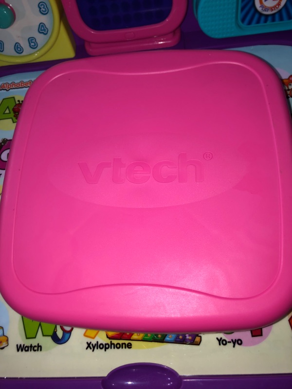 Photo 2 of VTech Touch & Learn Activity Desk (Frustration Free Packaging), Purple Purple Frustration-Free Packaging