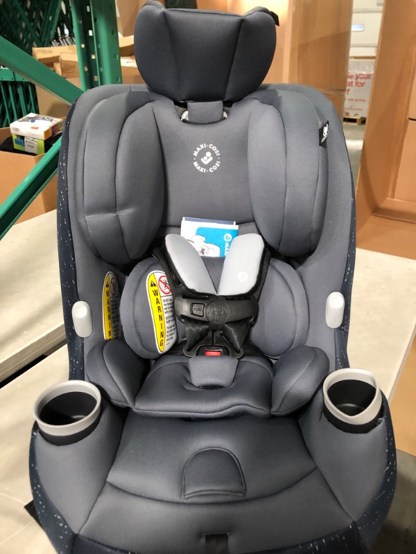 Photo 4 of Maxi-Cosi Pria All-in-One Convertible Car Seat, All-in-One Seating System: Rear-Facing, from 4-40 pounds; Forward-Facing to 65 pounds; and up to 100 pounds in Booster Mode, Sonar Grey