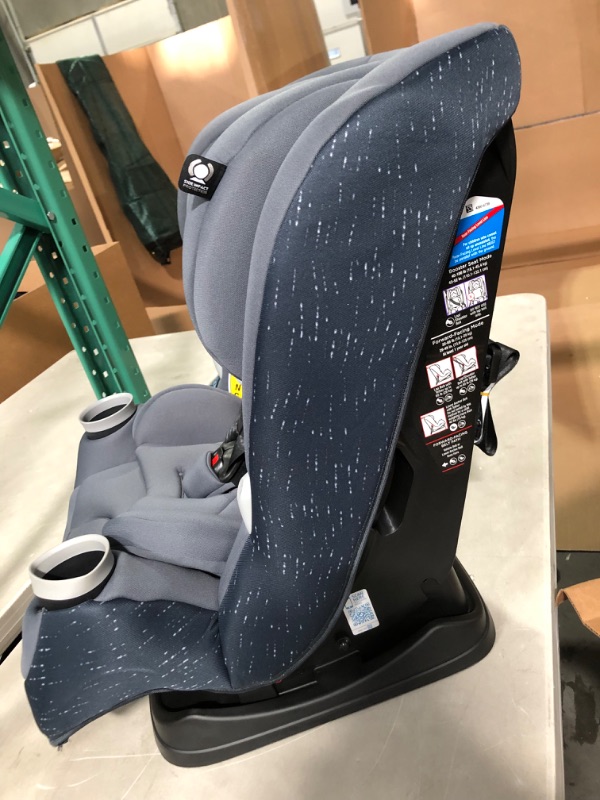 Photo 1 of Maxi-Cosi Pria All-in-One Convertible Car Seat, All-in-One Seating System: Rear-Facing, from 4-40 pounds; Forward-Facing to 65 pounds; and up to 100 pounds in Booster Mode, Sonar Grey