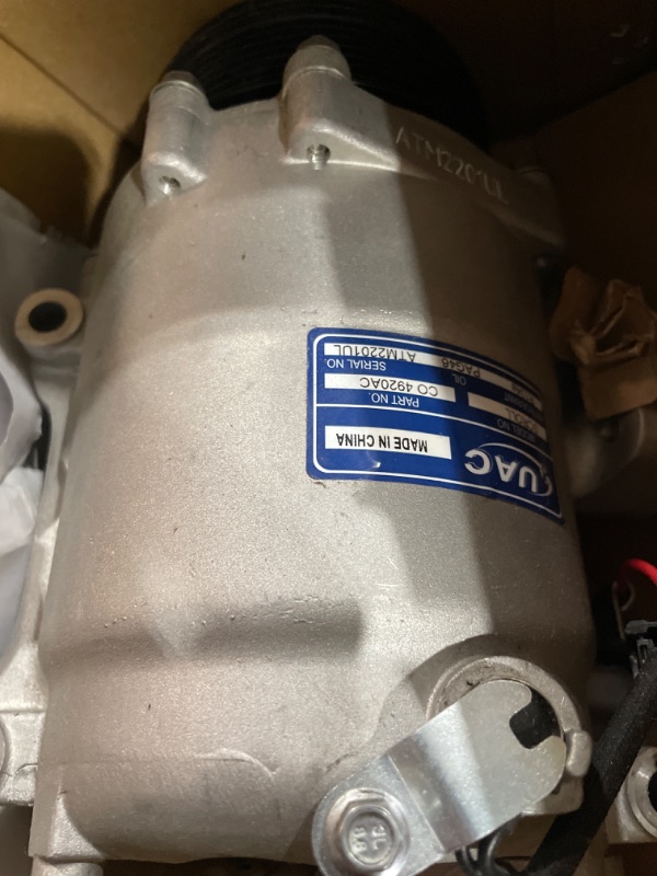 Photo 2 of UAC-CO 4920AC COMPRESSOR - NEW COMPRESSOR