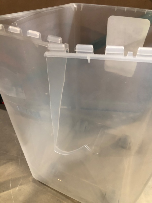 Photo 3 of Van Ness 50-Pound Food Container with Fresh-Tite Seal and Wheels