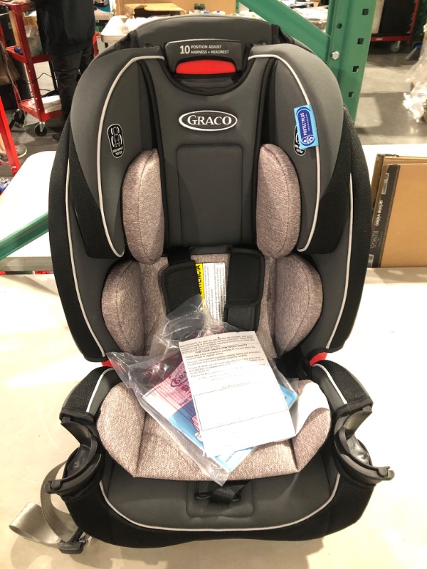 Photo 2 of Graco SlimFit 3 in 1 Car Seat -Slim & Comfy Design Saves Space in Your Back Seat, Darcie, One Size SlimFit Darcie