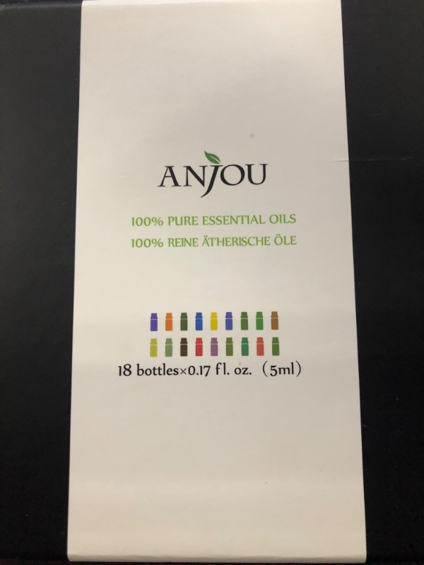 Photo 2 of Anjou Essential Oils Set, 18 x 5ml 100% Pure Natural Aromatherapy Essential Oil
