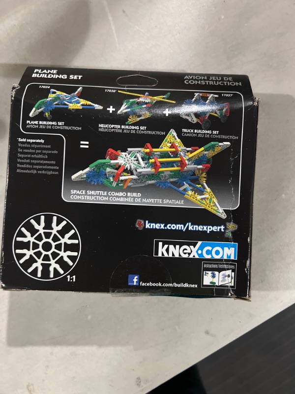 Photo 3 of K'NEX Plane Building Set