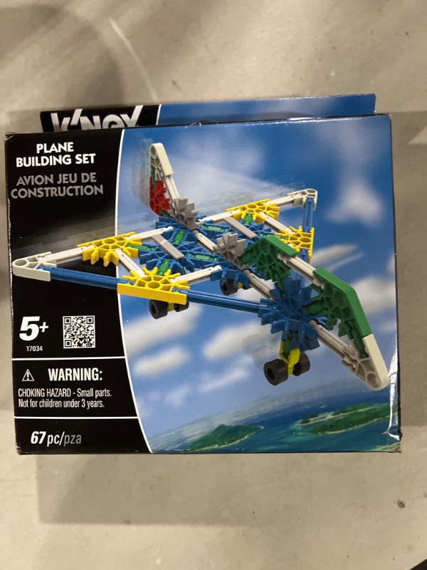 Photo 2 of K'NEX Plane Building Set