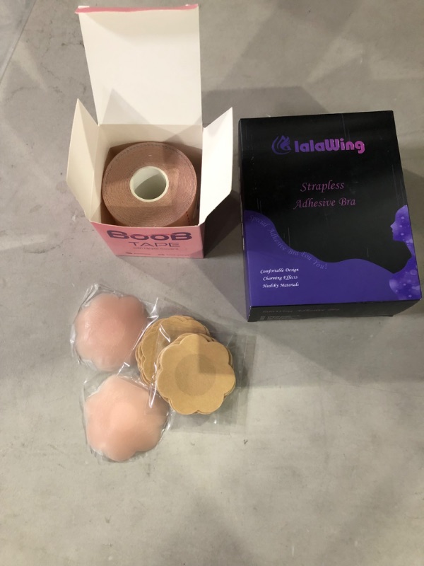 Photo 1 of Women's Products Bundle: Strapless Bra C cup and Boob Tape.