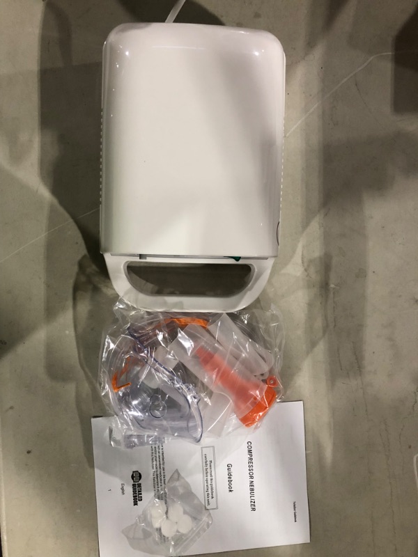Photo 3 of Nebulizer Machine, Portable Nebulizer Machine for Adults & Kids with Full Accessory, Nebulizers Steam Inhaler Tiny Mist Compressor.