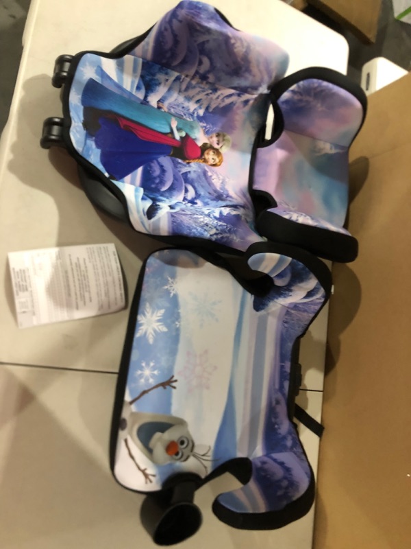 Photo 2 of KidsEmbrace High-Back Booster Car Seat, Disney Frozen Elsa and Anna 14.5"D x 17.25"W x 25.5"H
