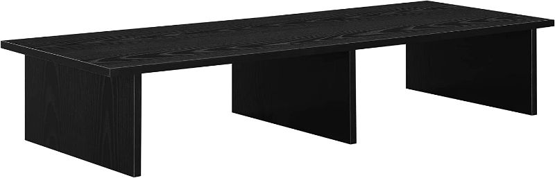 Photo 1 of Convenience Concepts Designs2Go 46 inch TV/Monitor Riser, Black 42 x 15.75 x 7.87 inches
