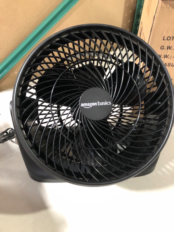 Photo 3 of Amazon Basics 3 Speed Small Room Air Circulator Fan, 11-Inch 11-Inch Air Circulator Fan