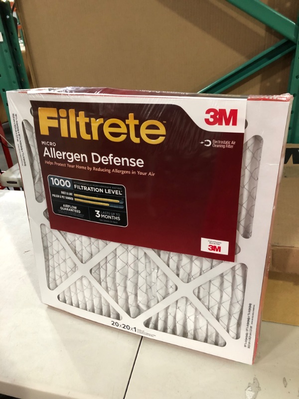 Photo 1 of AC Furnace Air Filter MPR 1000 MERV 11, Allergen Defense, 2-Pack