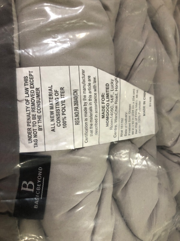 Photo 3 of Basic Beyond Queen Comforter Set Reversible Grey Comforter Set Queen