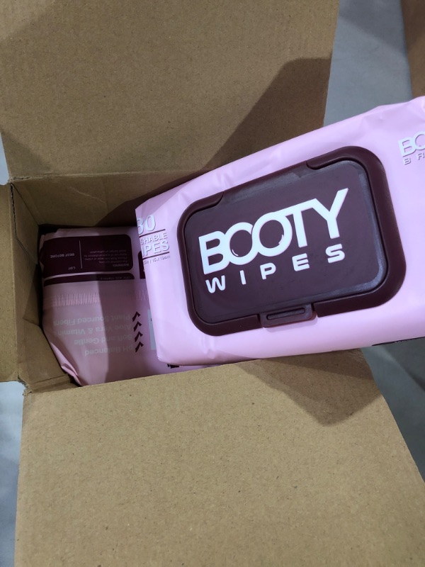 Photo 2 of Booty Wipes for Women - 320 Flushable Wipes for Adults 