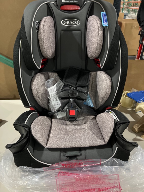 Photo 2 of Graco SlimFit 3 in 1 Car Seat -Slim & Comfy Design Saves Space in Your Back Seat, Darcie, One Size