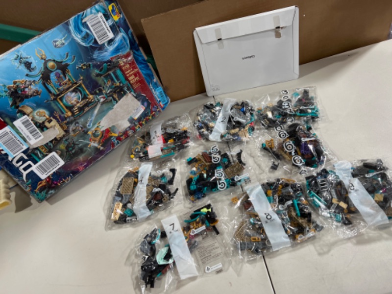 Photo 2 of LEGO NINJAGO Temple of The Endless Sea 71755 Building Kit; Underwater Playset Featuring NINJAGO Kai and Snake Toy; New 2021 (1,060 Pieces) Frustration-Free Packaging