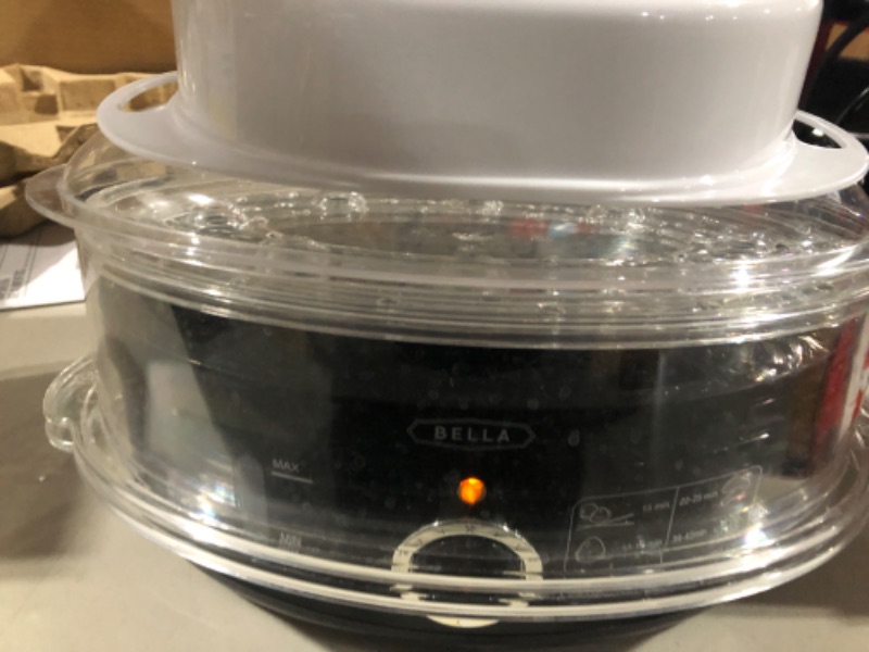 Photo 2 of BELLA Two Tier Food Steamer