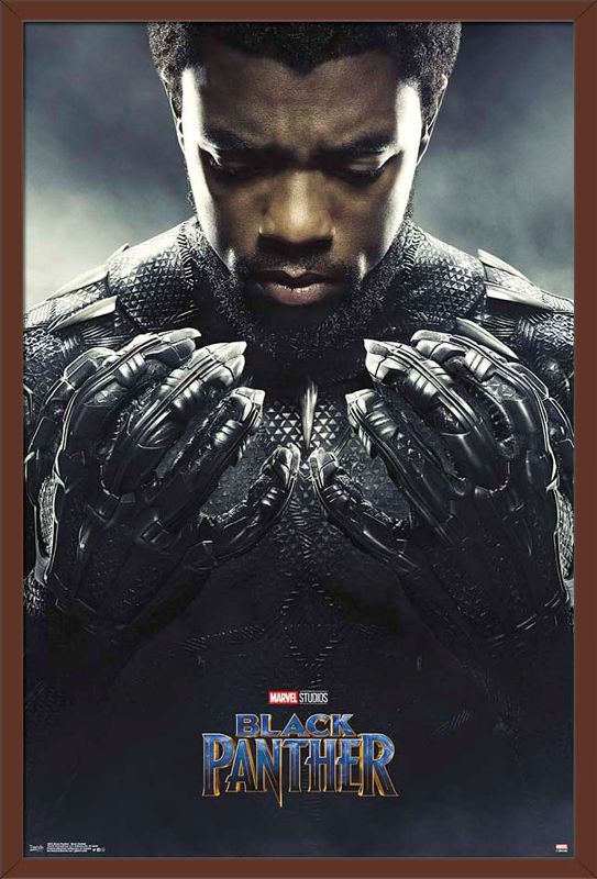 Photo 1 of Black panther poster.