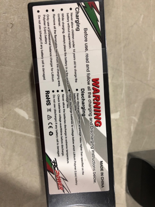 Photo 1 of Socokin 4S Lipo Battery 14.8V 6500mAh 100C with TR Plug Soft Case for RC Car Tracxas Slash X-Maxx RC Boat RC Racing Truck Helicopter Airplane?2 Pack?