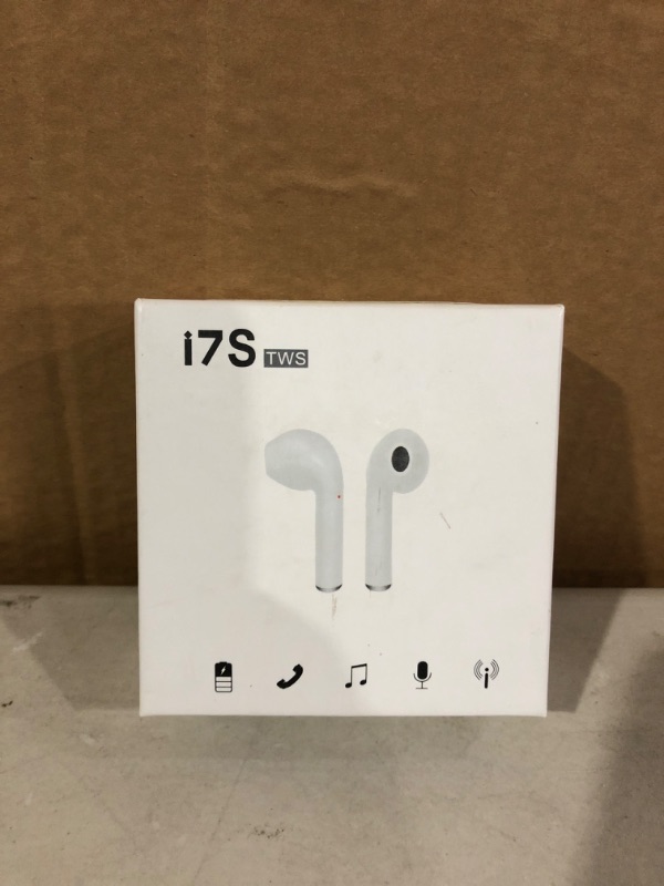 Photo 1 of I7s TWS Earbuds Earphones.
* USED * unable to test. 