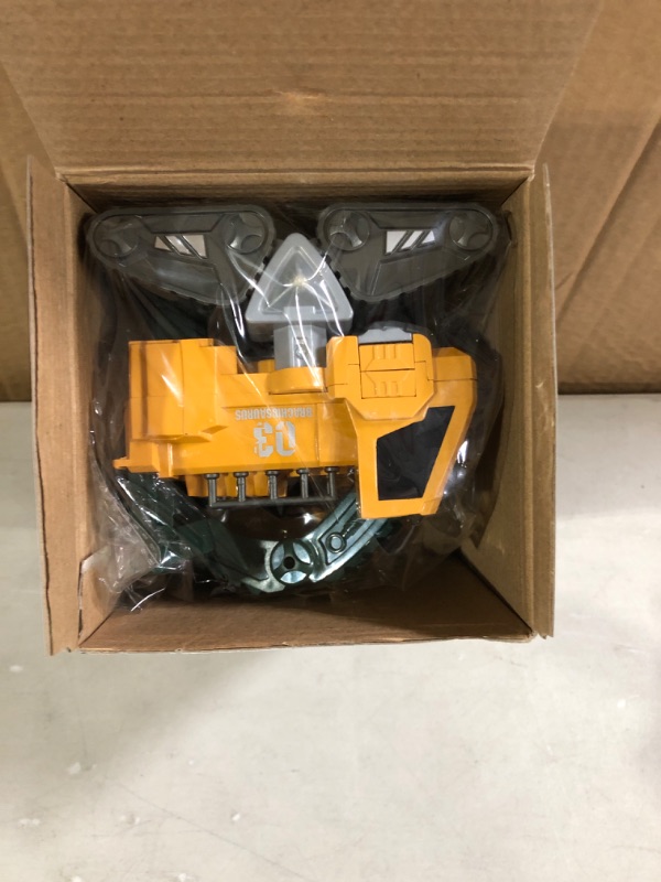 Photo 2 of Dreamon Transforming Robot Toys Set for Boys,5-in-1 Magnetic Construction Vehicles, 5 Pcs STEM Building Toys Gift for Kid Orange, age 4-7 yrs.  
* Open box, contents are factory sealed. * No visible damage or defect. 