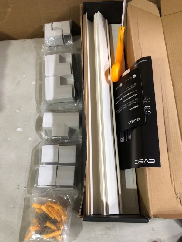 Photo 1 of 153” Cable Concealer - Cord Cover Wall - Paintable Cord Hider
* Open box, no visible damage or defect. * 