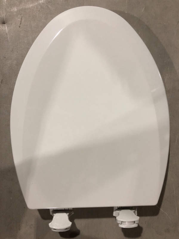 Photo 2 of Bemis 1500EC 000 Toilet Seat, Elongated, White