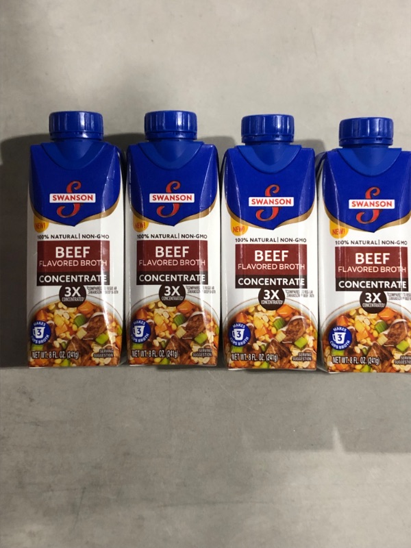 Photo 2 of 4 Swanson Broth, Beef Flavored, Concentrate - 8 fl oz