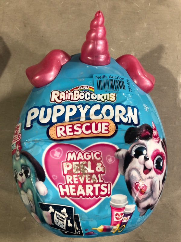 Photo 2 of Rainbocorns Puppycorn Rescue Mystery Slow Rise Plush