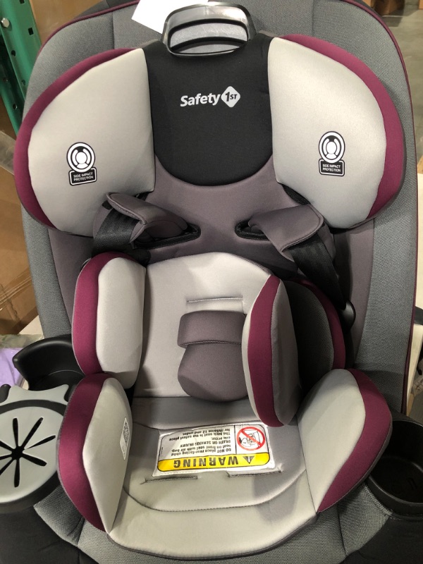 Photo 2 of Safety 1st Grow and Go Extend 'n Ride LX Convertible Car Seat, with ComfortPlus Footrest Providing Up to 7 Inches of Additional Leg Room in -Rear-Facing Mode, Winehouse Winehouse Extend 'n Ride