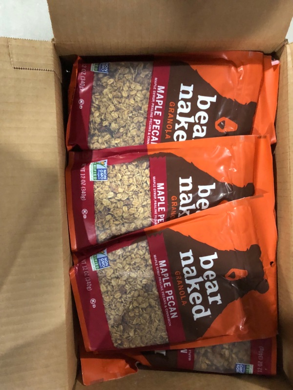 Photo 2 of Bear Naked Granola Cereal, Breakfast Snacks, Maple Pecan (6 Bags)