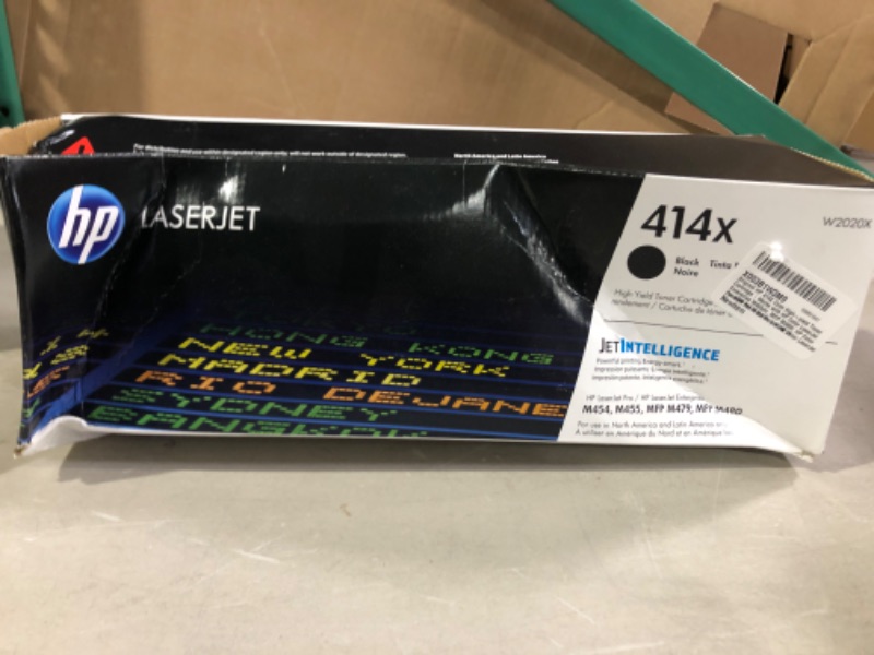 Photo 1 of Original HP 414X Black High-yield Toner Cartridge