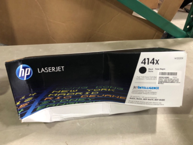 Photo 2 of Original HP 414X Black High-yield Toner Cartridge 