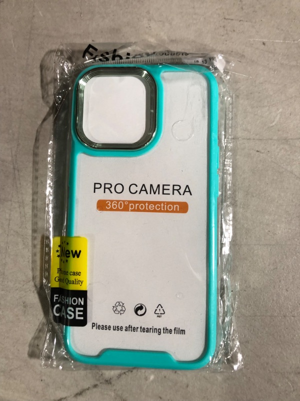Photo 2 of ((Pack Of 2)) case for iPhone 13 pro (Light Blue)
