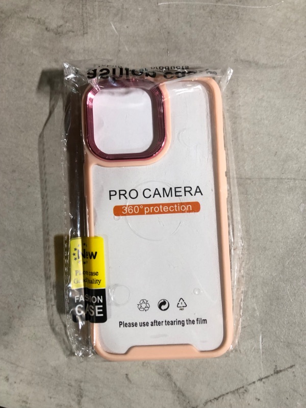 Photo 2 of ((Pack Of 2)) case for iPhone 13 pro (Pink)