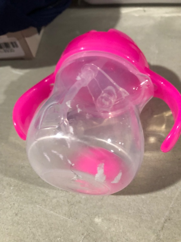 Photo 1 of BABY BUNDLE: Wipes Dispenser, Zen Sack (Blue) Munchkin Any Angle Weighted Straw Trainer Cup with Click Lock Lid, 7 Ounce, Pink