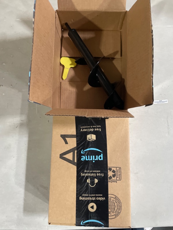 Photo 2 of Auger Drill Bit 3x12inch Garden Auger Spiral Drill Bit Rapid Planter for 3/8" Hex Drive Drill - for Tulips, Iris, Bedding Plants and Digging Weeds Roots 92 pack)
