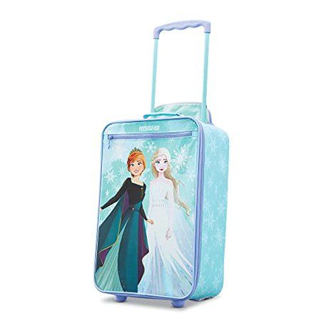 Photo 1 of AMERICAN TOURISTER Kids' Disney Softside Upright Luggage, Frozen, Carry-On 18-Inch