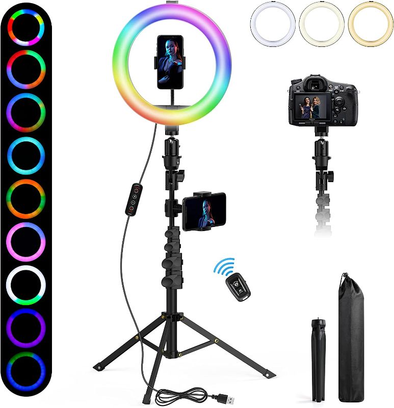 Photo 1 of SEE NOTES **** MACTREM Ring Light 10 inch Kit 