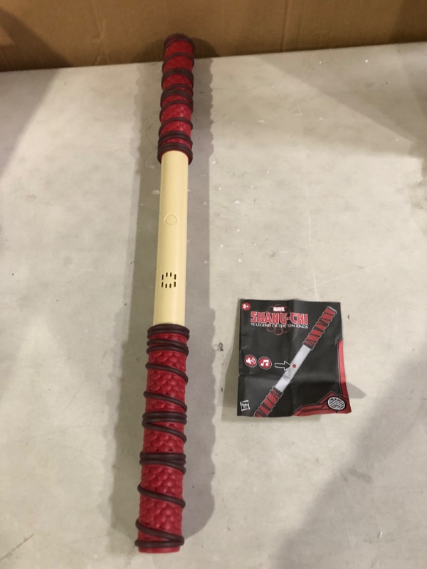 Photo 2 of Marvel Hasbro Shang-Chi and The Legend of The Ten Rings Battle FX Bo Staff, Electronic Role Play Toy, Ages 5 and Up