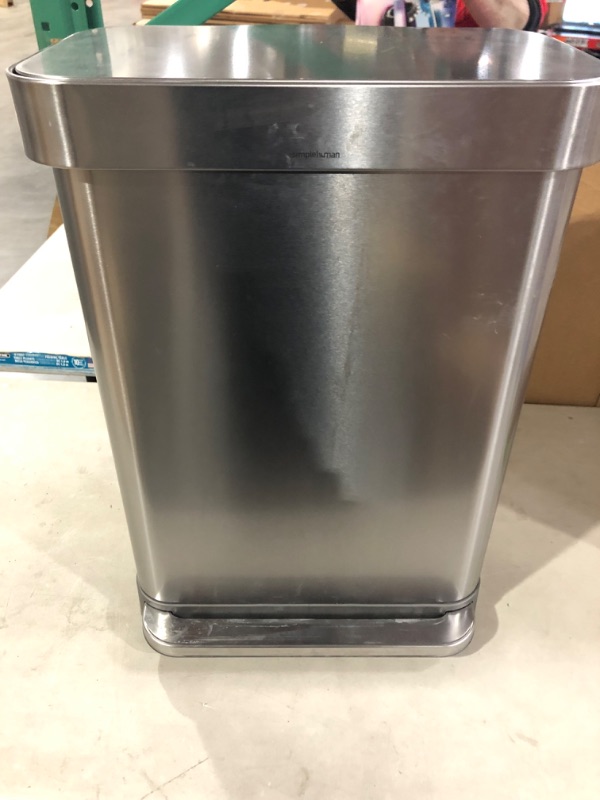 Photo 2 of 55 Liter Rectangular Kitchen Step Can