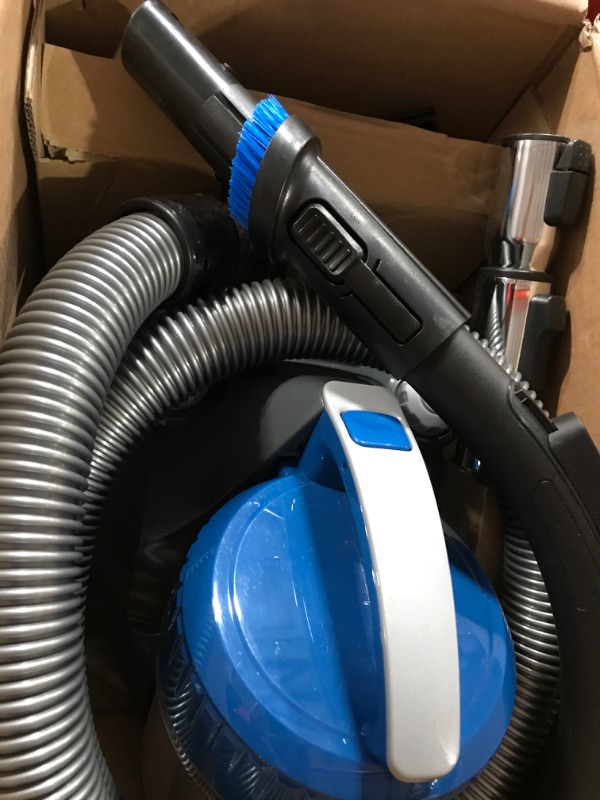 Photo 2 of d Bagless Canister Vacuum Cleaner,  Blue Bagless Blue