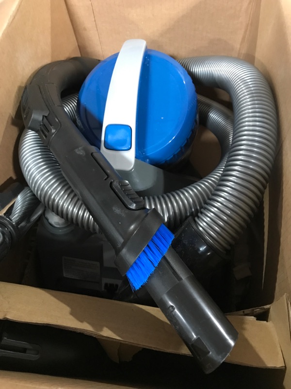 Photo 3 of d Bagless Canister Vacuum Cleaner,  Blue Bagless Blue