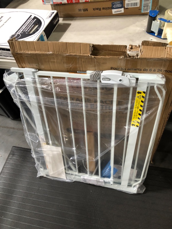 Photo 1 of Regalo Easy Step Extra Wide Dog Gate, 49-in, White