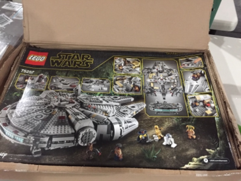 Photo 2 of LEGO Star Wars Millennium Falcon 75257 Building Toy Set for Kids, Boys, and Girls Ages 9+ (1353 Pieces) Frustration-Free Packaging